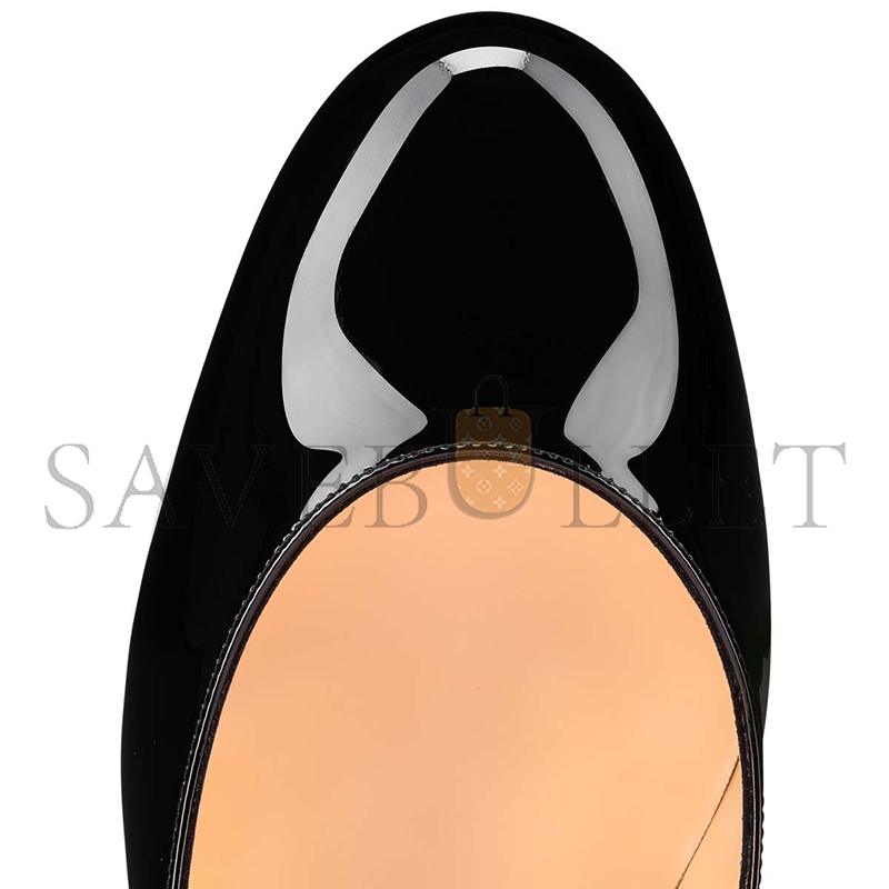 CHRISTIAN LOUBOUTIN MISS SAB 85 MM PUMPS-PATENT CALF LEATHER-BLACK-WOMEN 3210568BK01