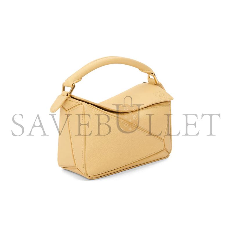 LOEWE MINI PUZZLE BAG IN SOFT GRAINED CALFSKIN 061838-3 (18*12.5*8cm)