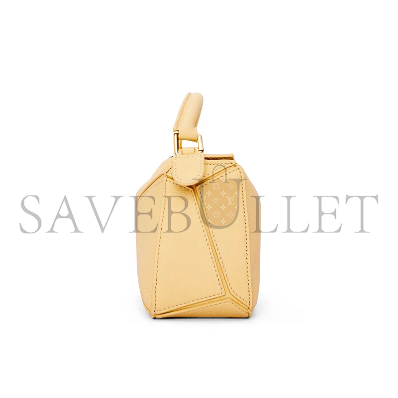 LOEWE MINI PUZZLE BAG IN SOFT GRAINED CALFSKIN 061838-3 (18*12.5*8cm)